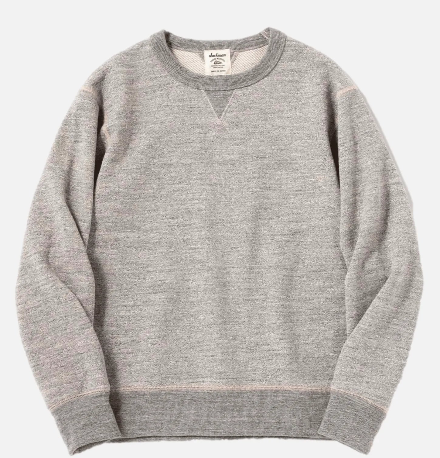 Crewneck Sweater Heather Grey