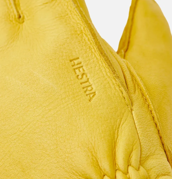 Deerskin Gloves Yellow