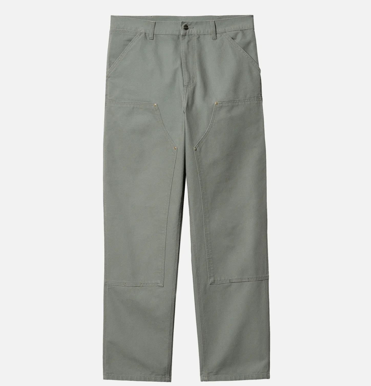 Double Knee Pant  Smoke Green