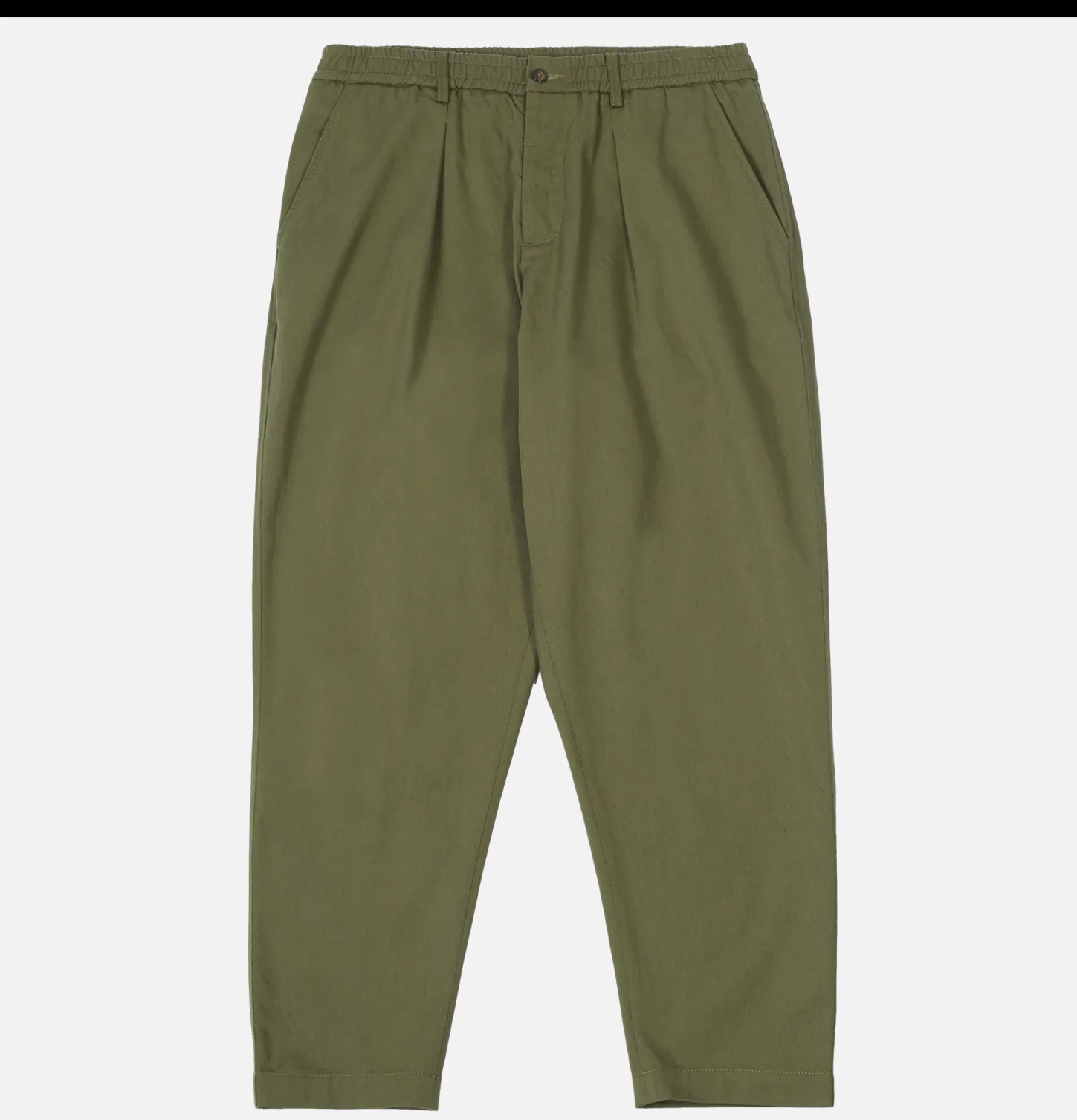 Double Pleat Pant Light Olive
