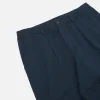 Double Pleat Pant Navy