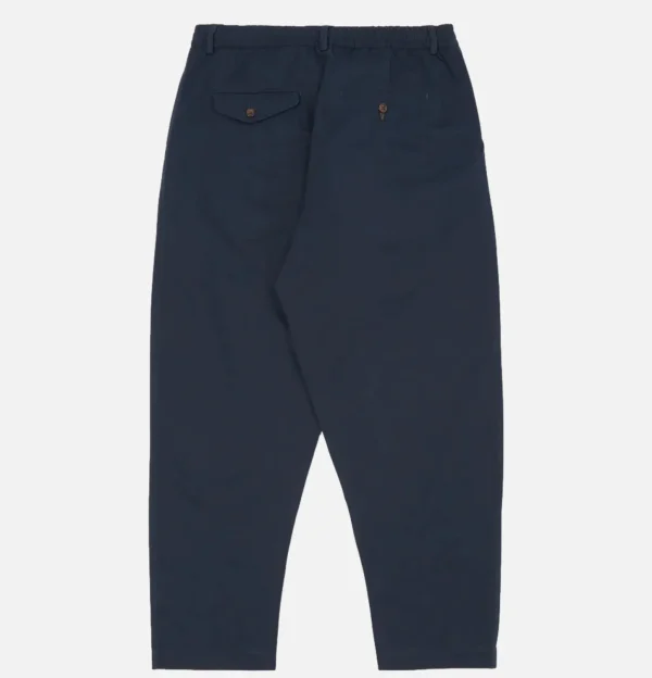 Double Pleat Pant Navy