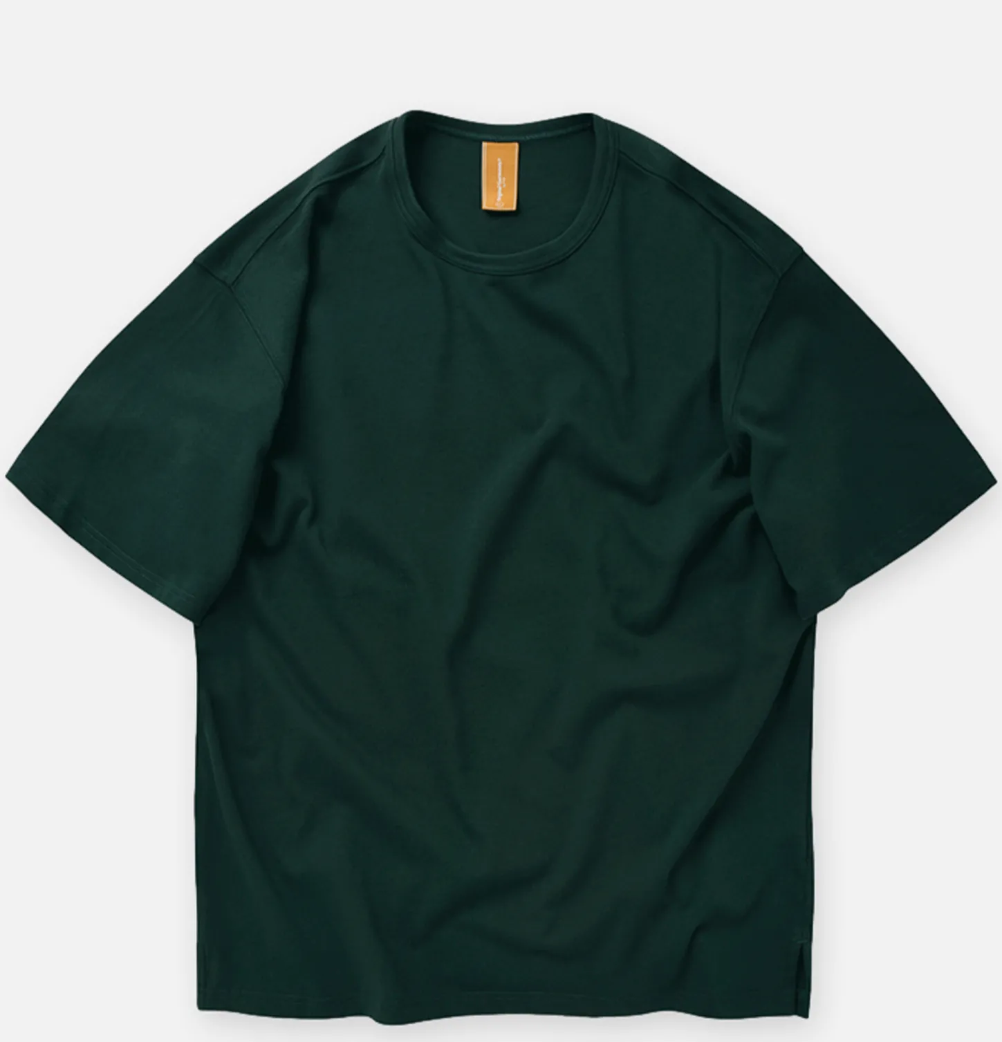 Double Rib Oversized Tee Green