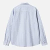 Dowlen Stripe Shirt Bleach White