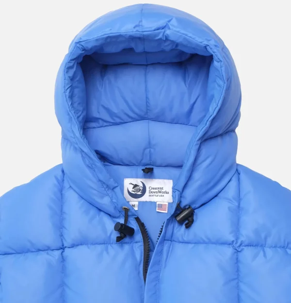 Down Pullover Royal Blue