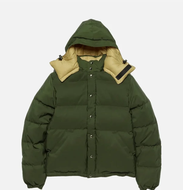 Down Sweater Jacket Olive