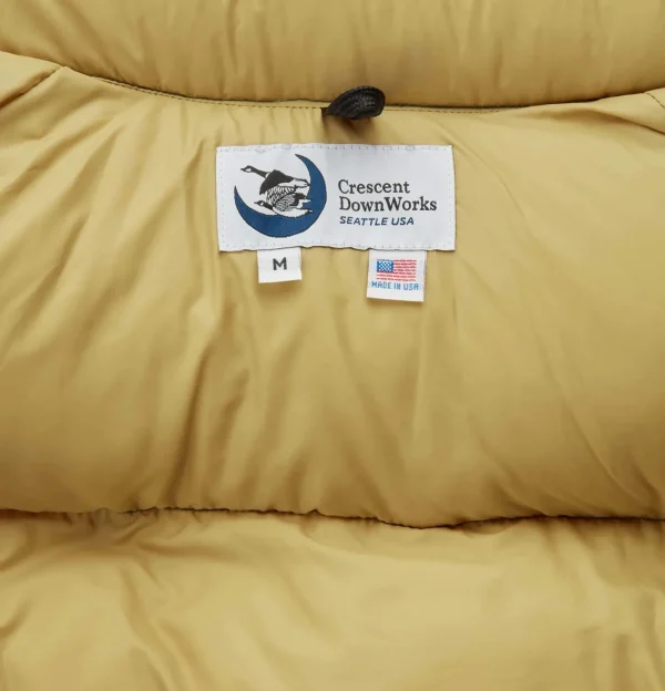 Down Sweater Jacket Olive