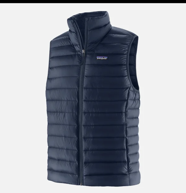 Down Sweater Vest Navy