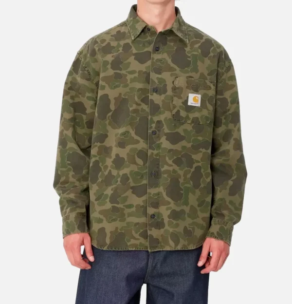 Duck Shirt Camo Green