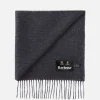 Echarpe Plain Lambswool Charcoal