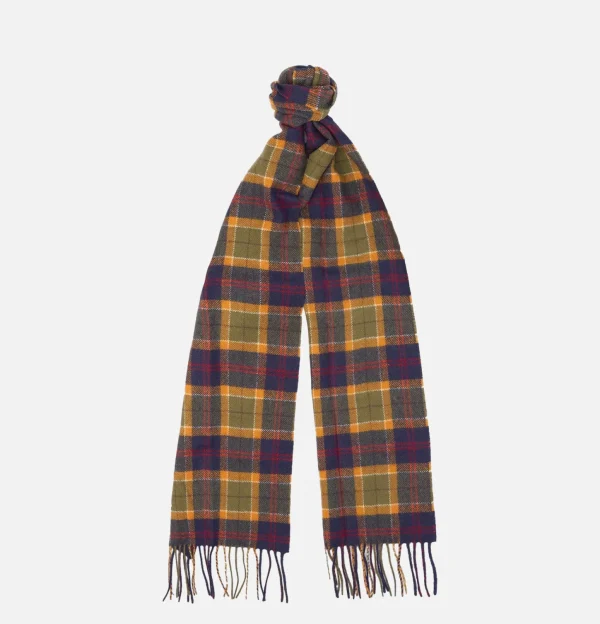 echarpe_tartan_lambswool__0.webp Echarpe Tartan Lambswool Navy Green Ocre