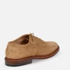29332F - Plain Toe Blucher Suede Tan