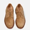 29332F - Plain Toe Blucher Suede Tan