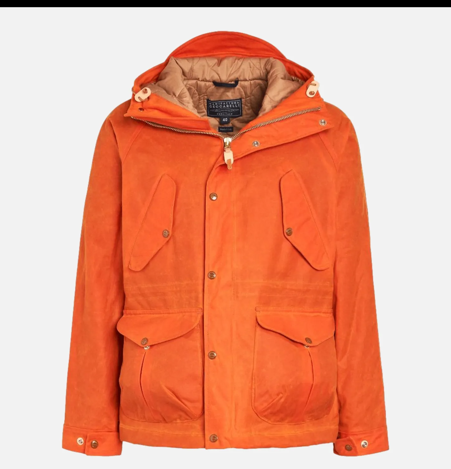 Fisherman Parka Orange