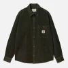 Flint Shirt Corduroy Office Green