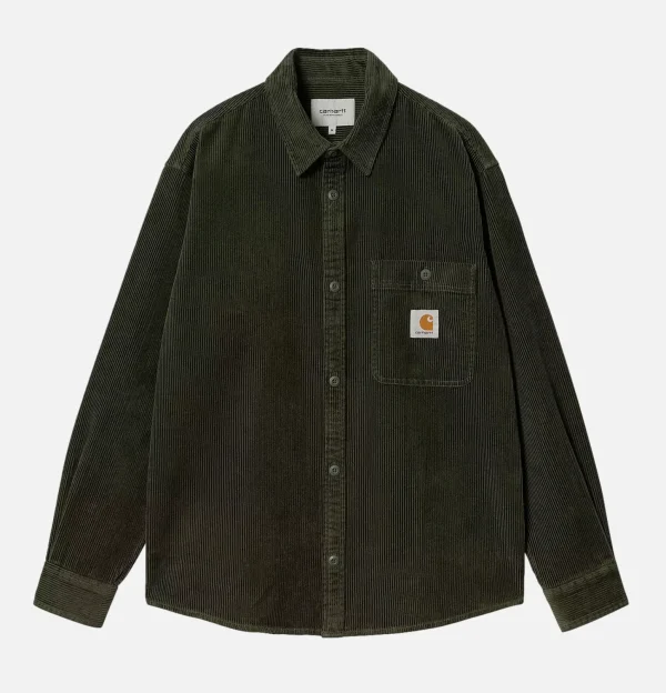 Flint Shirt Corduroy Office Green