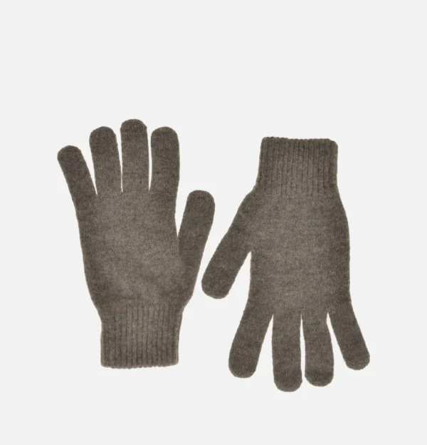 Gants en Laine Grey Mix