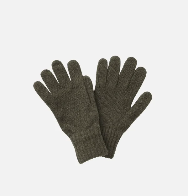 Gants Lambswool Olive