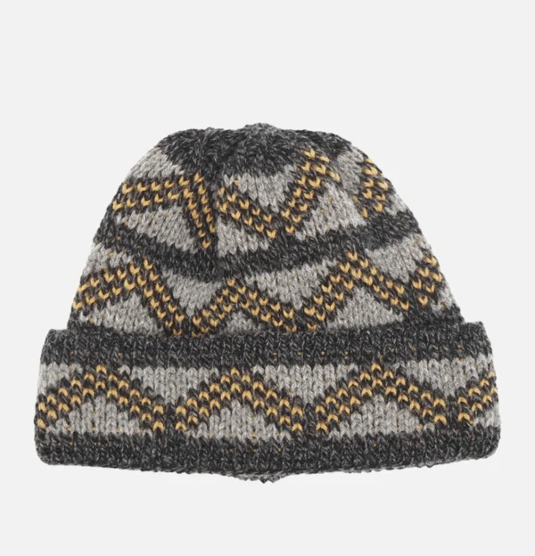 Geo Beanie Black