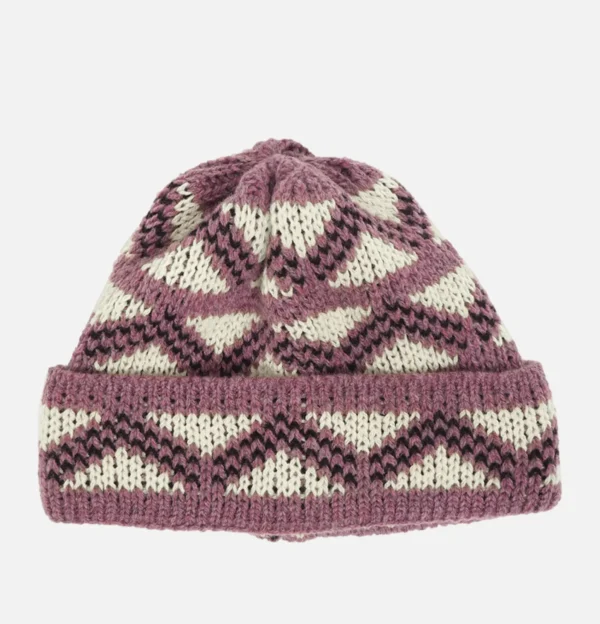 Geo Beanie Purple