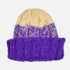 Hand Knit Fisherman Purple