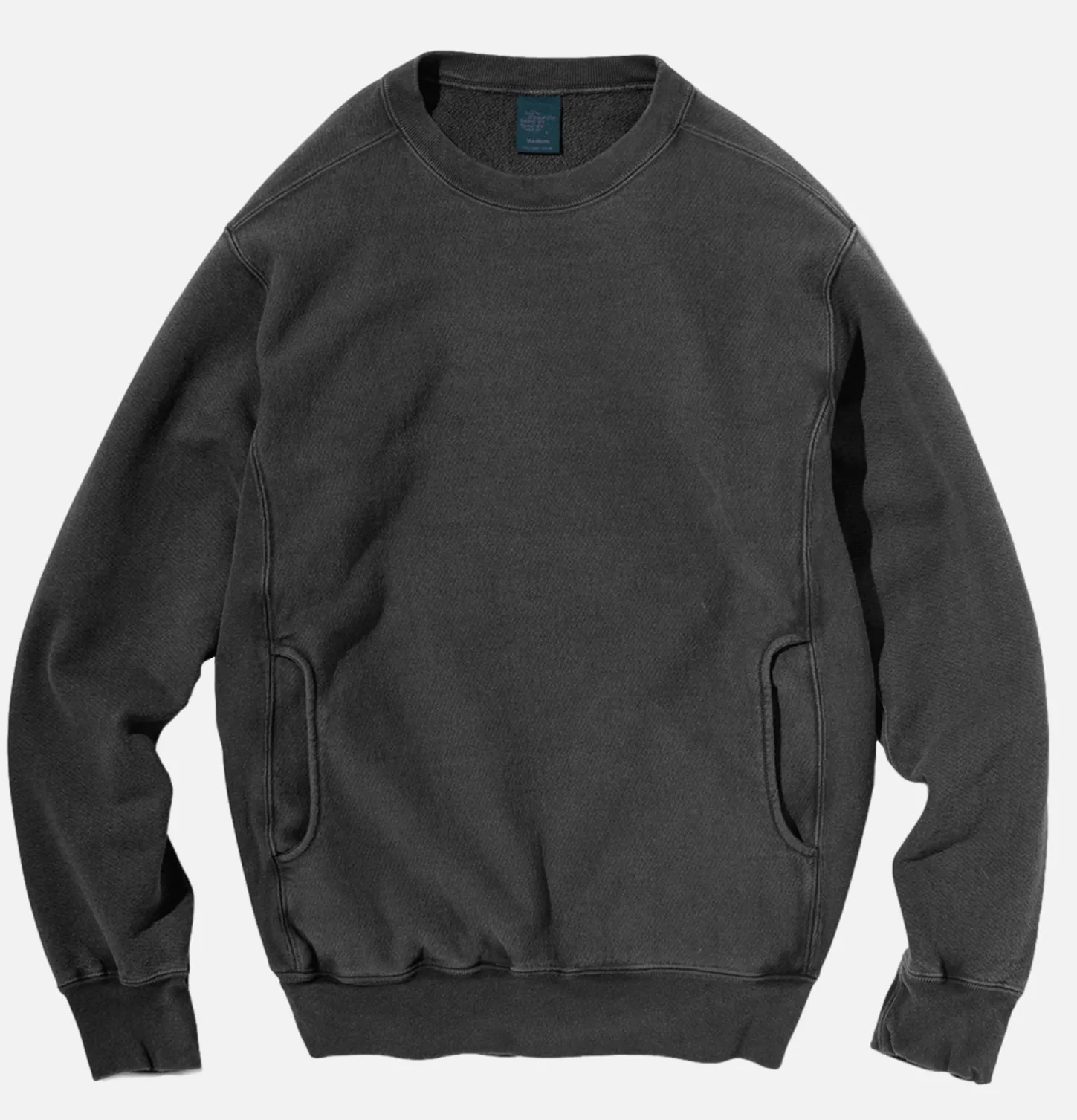 Heavy Crew Sweat Black