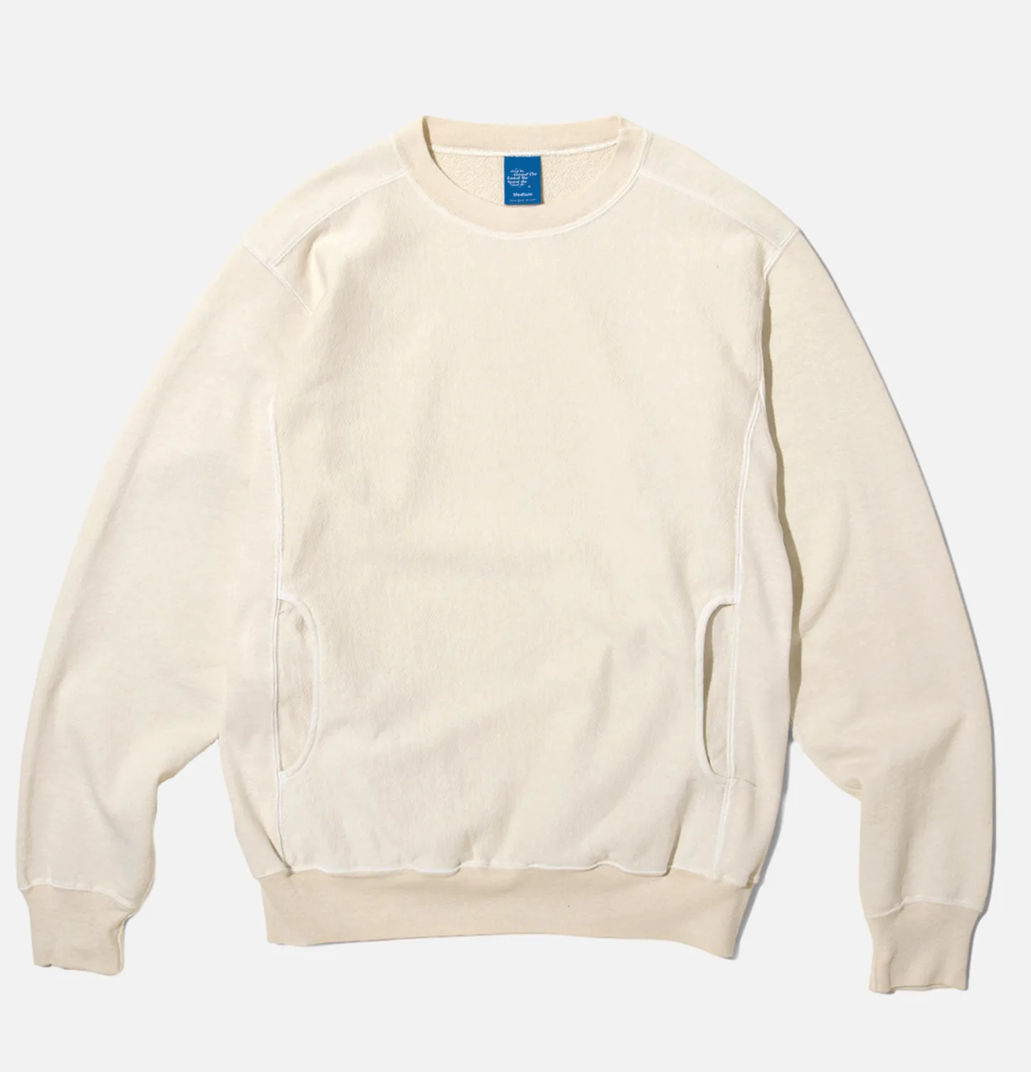 Heavy Crew Sweat Natural