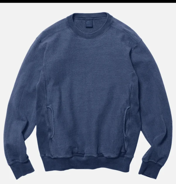 Heavy Crew Sweat Navy
