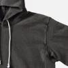 Heavy Po Hood Sweat Black