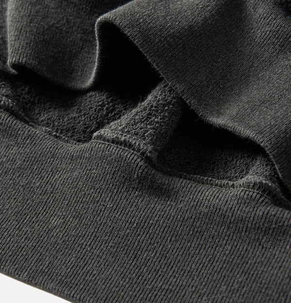 Heavy Po Hood Sweat Black