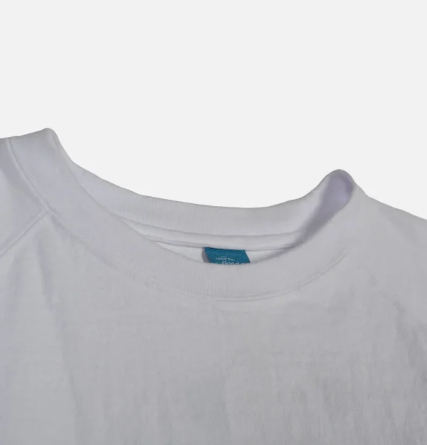 Heavy Raglan Pocket Tee Blanc