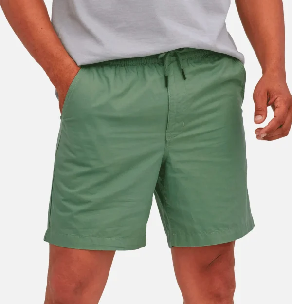 Hemp Volley Short Sedge Green