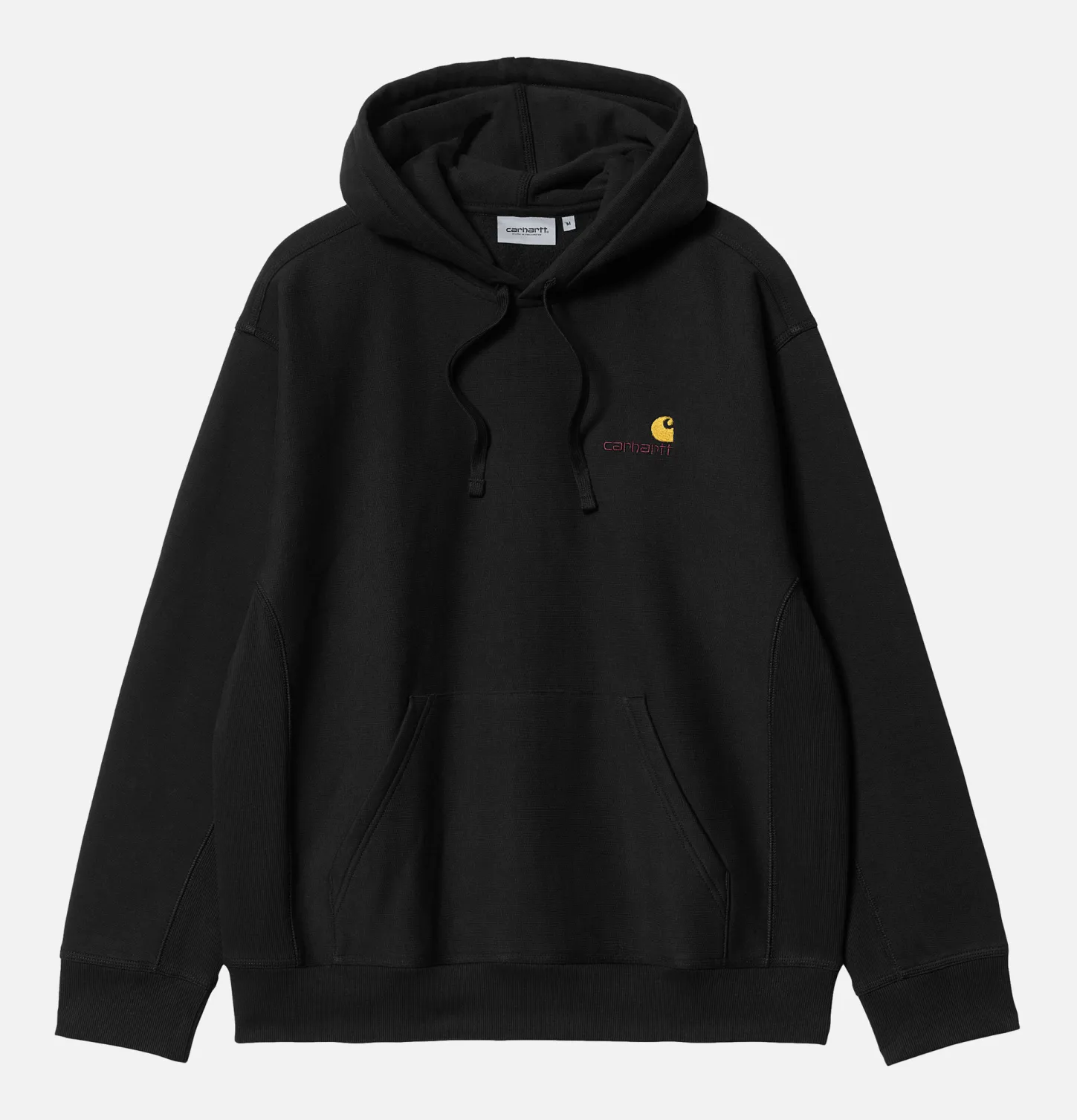 Hooded American Script Black