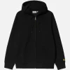 Hooded Chase Jacket Black