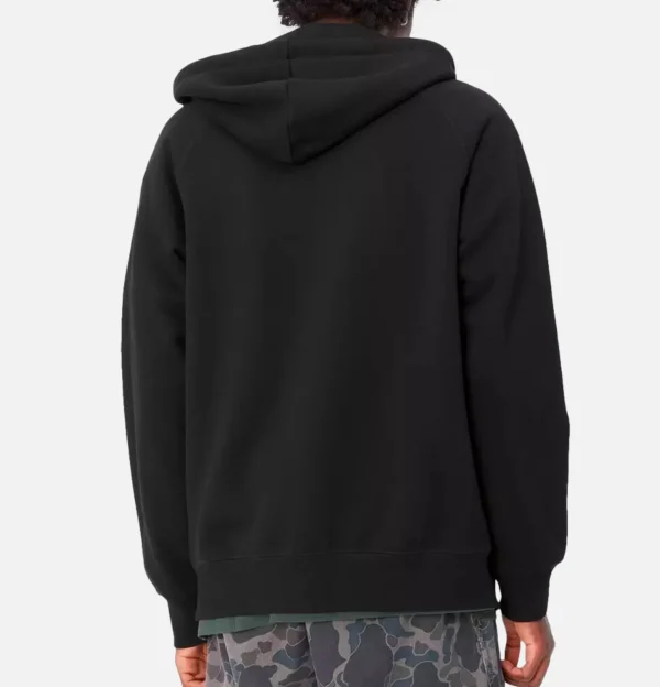 Hooded Chase Jacket Black