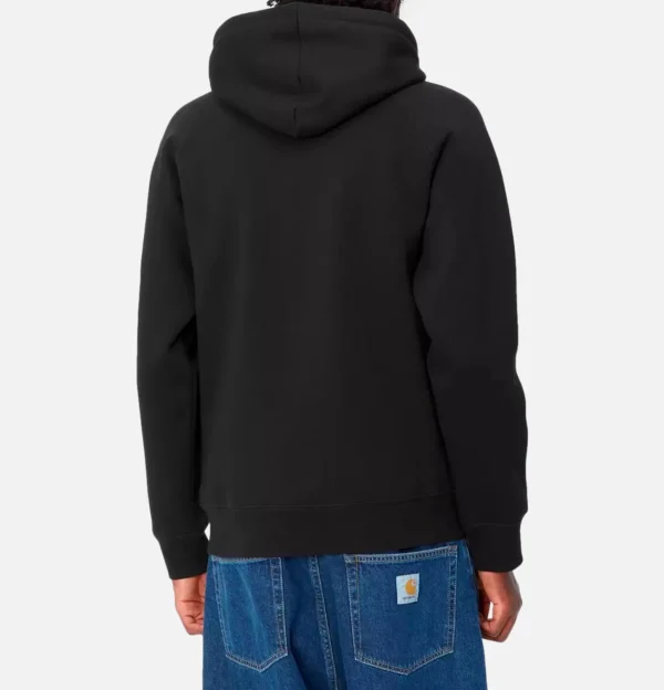Hooded Chase Sweat Black