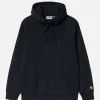 Hooded Chase Sweat Dark Navy