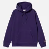 Hooded Chase Sweat Tyrian