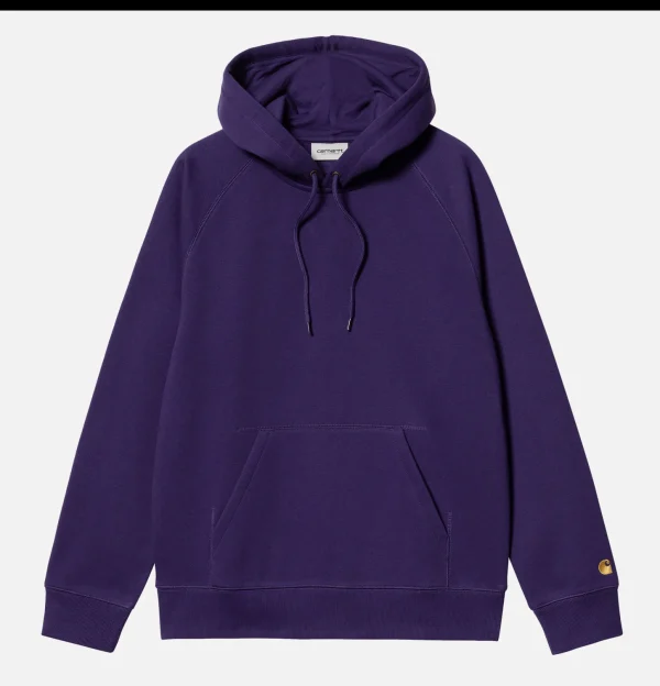 Hooded Chase Sweat Tyrian