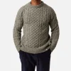 Hudson Aran Jumper Steel