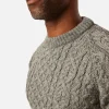 Hudson Aran Jumper Steel