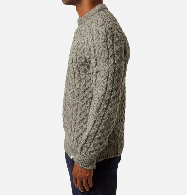 Hudson Aran Jumper Steel