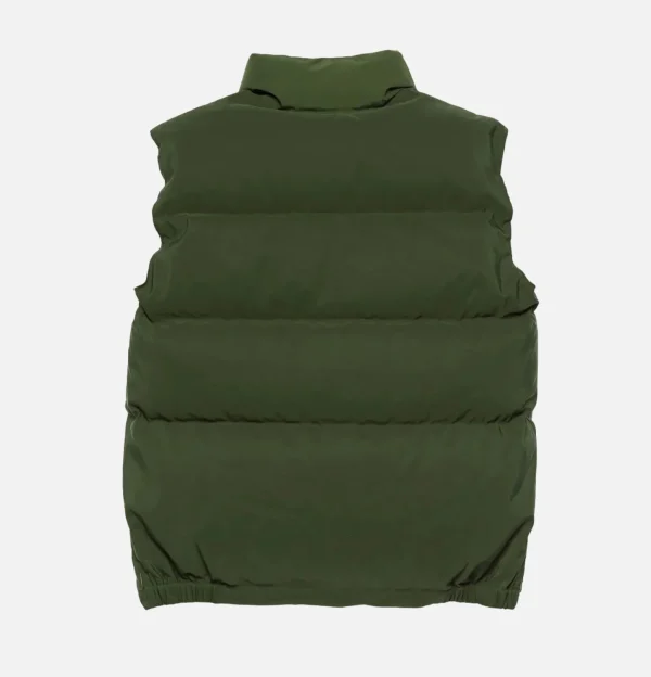 Italian Down Vest Olive