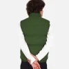 Italian Down Vest Olive
