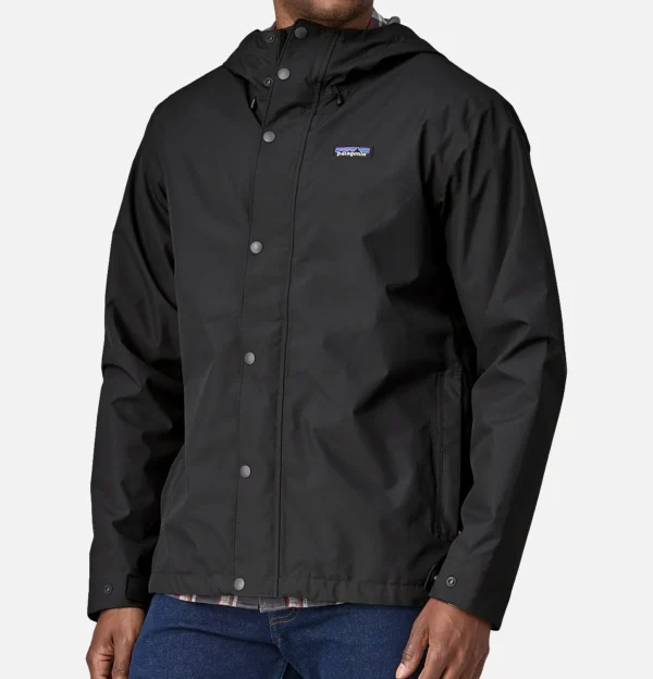 Jackson Glacier Rain Jacket Ink Black