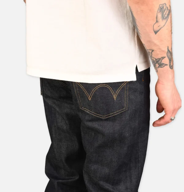 Jean Loose Straight Kurabo Blue