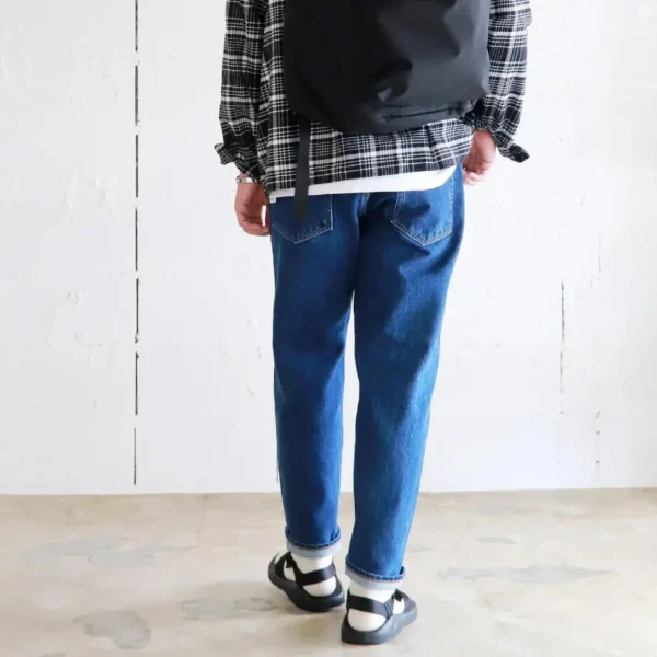 22001 Jean Loose Tapered Used Blue