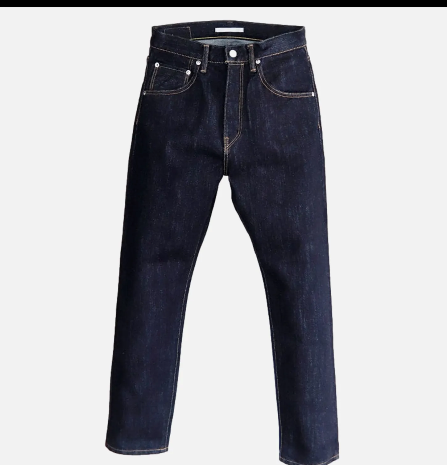 Jean Regular Tapered Denim One Wash