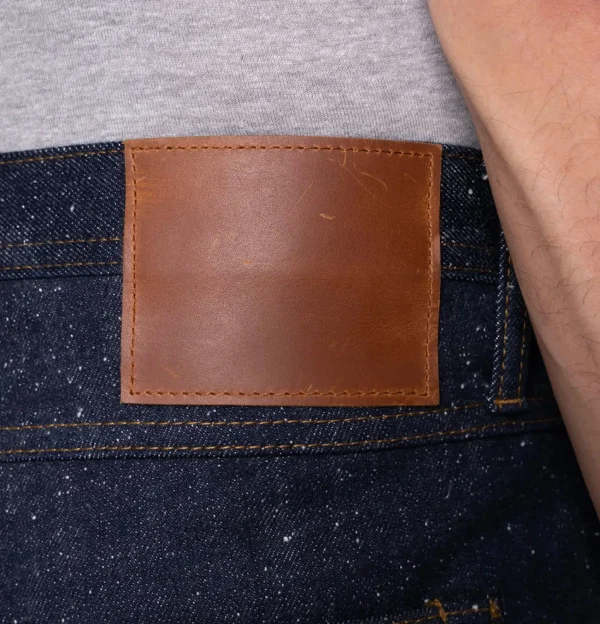 Jeans 343 Straight18oz Neppy Indigo