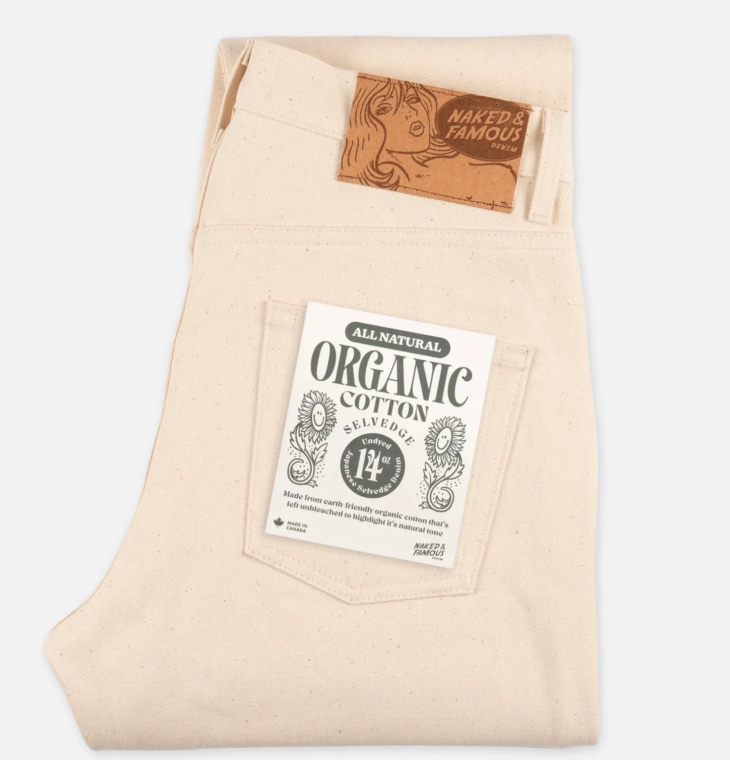 Jeans Easy Guy All Natural Ecru